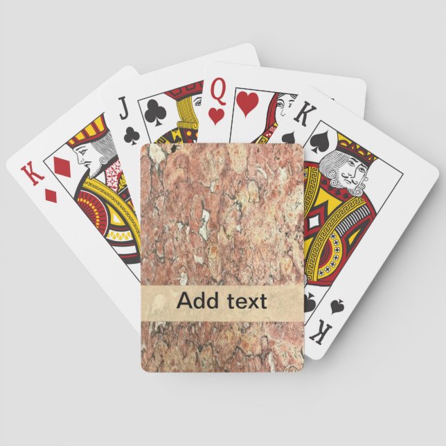 Baraja De Cartas Mármol de Lisboa (Reverso)