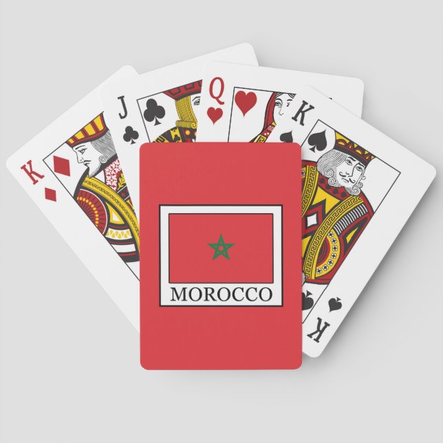 Baraja De Cartas Marruecos (Reverso)