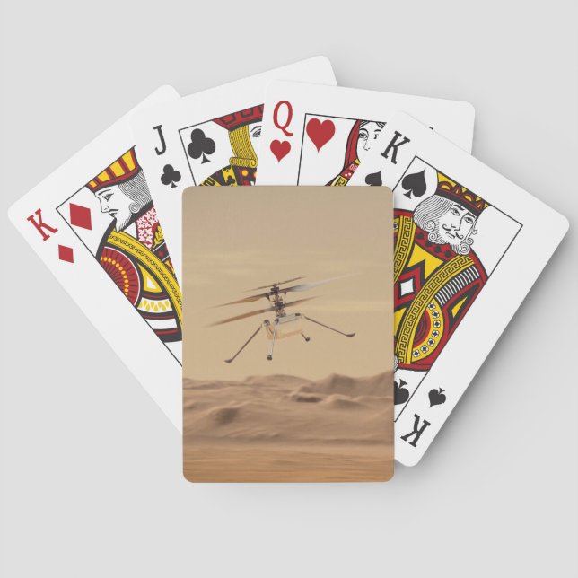 Baraja De Cartas Mars Ingenuity Helicopter Flight (Reverso)