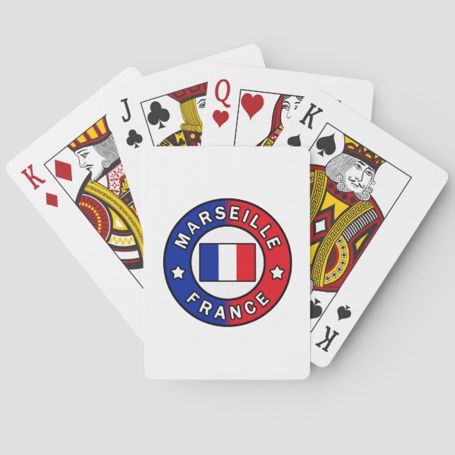 Baraja De Cartas Marseille France (Reverso)