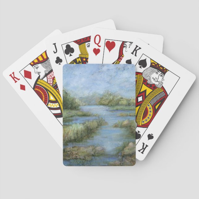 Baraja De Cartas Marshland I (Reverso)