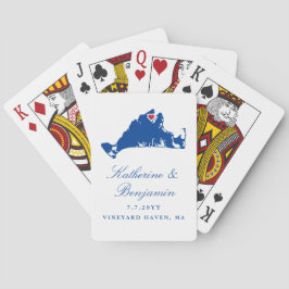 Baraja De Cartas Martha's Vineyard Wedding Favor Vineyard Haven