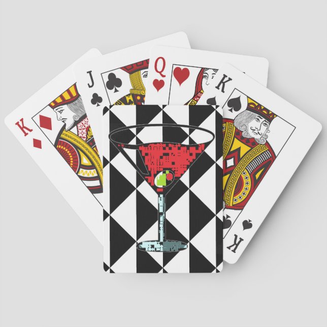 Baraja De Cartas Martini (Reverso)