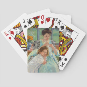 Baraja De Cartas Mary Cassatt - Joven Madre Cosiedo