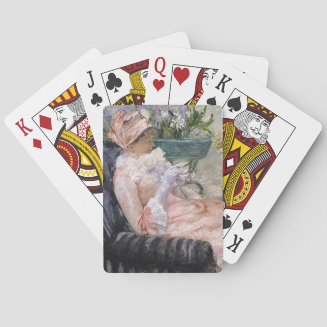 Baraja De Cartas Mary Cassatt - La Copa del Té (Reverso)