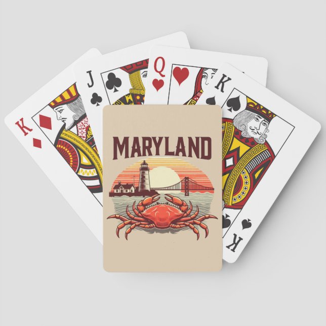 Baraja De Cartas Maryland (Reverso)