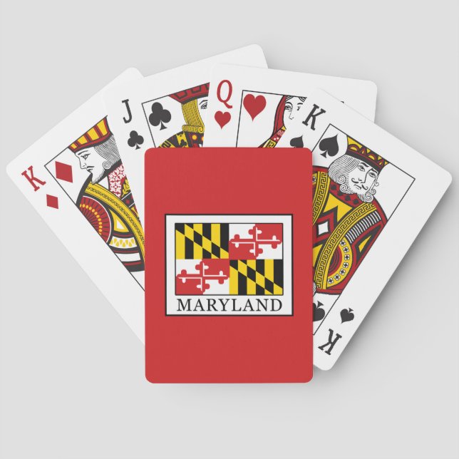 Baraja De Cartas Maryland (Reverso)