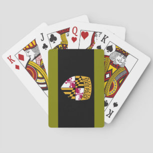 Baraja De Cartas Maryland State Police Playing Cards
