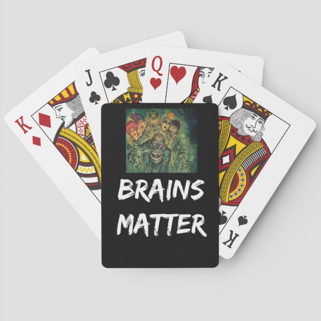 Baraja De Cartas Más cerebros (Reverso)
