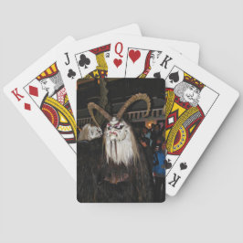 Baraja De Cartas Máscara de diablo japonés con cuernos