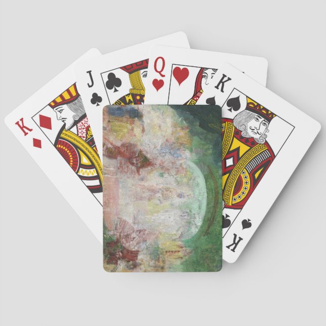 Baraja De Cartas Mascarada de James Ensor (1889) (Reverso)