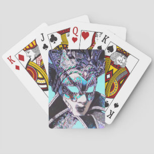 Baraja De Cartas Mascarada veneciana