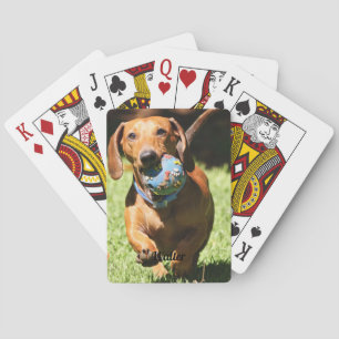 Baraja De Cartas Mascota personalizado Foto y texto