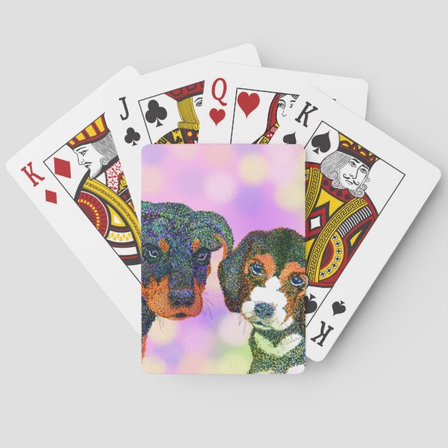 Baraja De Cartas Mascota Star Young Pups (Reverso)