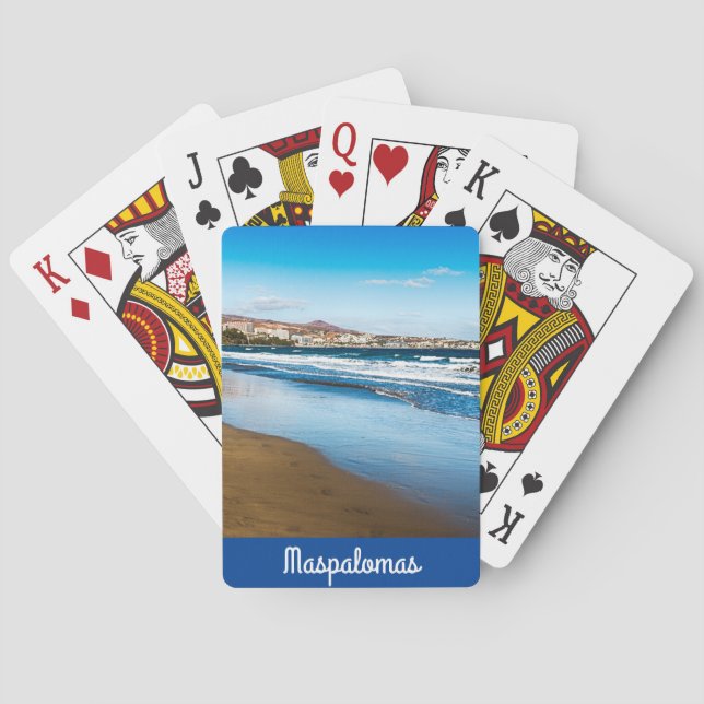 Baraja De Cartas Maspalomas (Reverso)