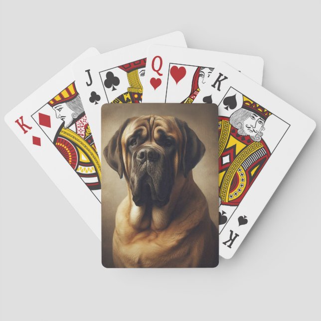 Baraja De Cartas Mastín (Reverso)