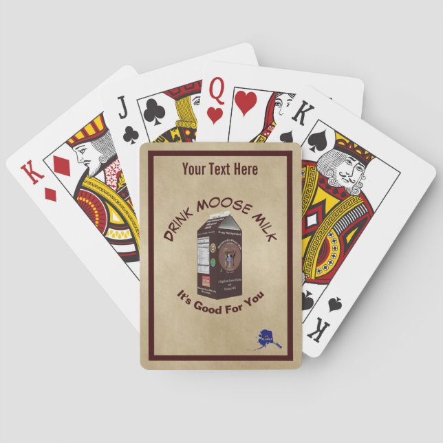 Baraja De Cartas Matanuska Moose Milk (Reverso)