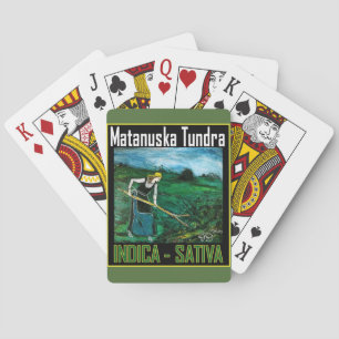BARAJA DE CARTAS MATANUSKA TUNDRA INDICA SATIVA