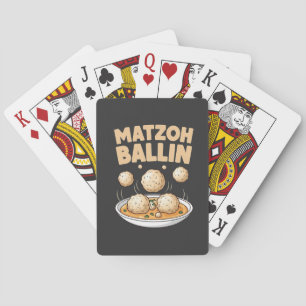 Baraja De Cartas Matzo Baller Hanukkah Alimentación Cultura judía