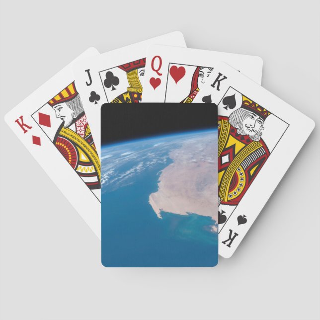 Baraja De Cartas Mauritania Y Sahara Occidental Frente A Las Costas (Reverso)