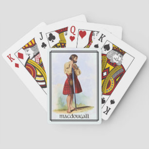 Baraja De Cartas Mazo Clásico Clan MacDougall Escocia