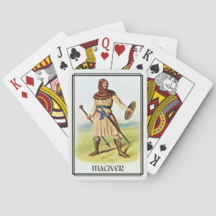 Baraja De Cartas Mazo Clásico Clan MacIver Escocia