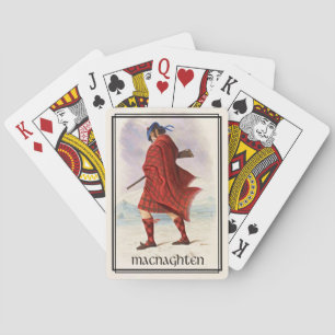 Baraja De Cartas Mazo Clásico Clan MacNaghten Escocia