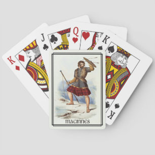 Baraja De Cartas Mazo de bicicleta Clásico Clan MacInnes Escocia