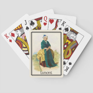 Baraja De Cartas Mazo de bicicleta clásico del clan Lamont de Escoc