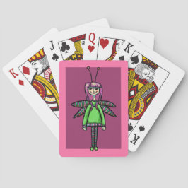 Baraja De Cartas Mazo de Cartas, Chica Adorable con Disfraz de Libé
