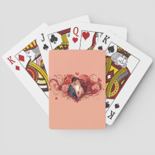 Baraja De Cartas Mazo de Romance: Edición Corazón