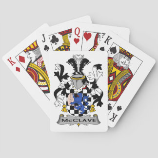 Baraja De Cartas McClave Family Crest