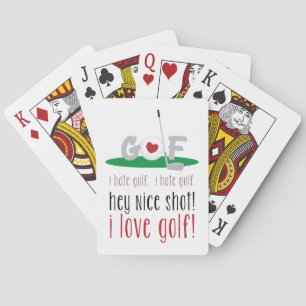 Baraja De Cartas Me encanta el golf