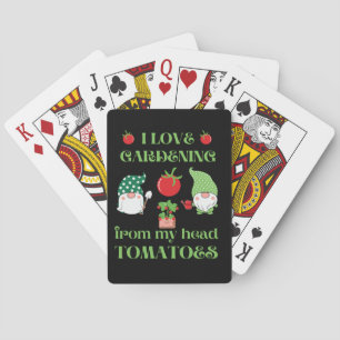 BARAJA DE CARTAS ME ENCANTA EL JARDÍN DE MIS TOMATES DE LA CABEZA.