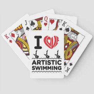 Baraja De Cartas Me Encanta El Síndrome De Natación Artística