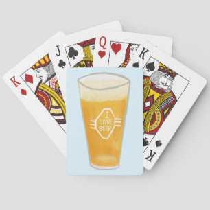 Baraja De Cartas ME ENCANTA LA CERVEZA Ilustrada