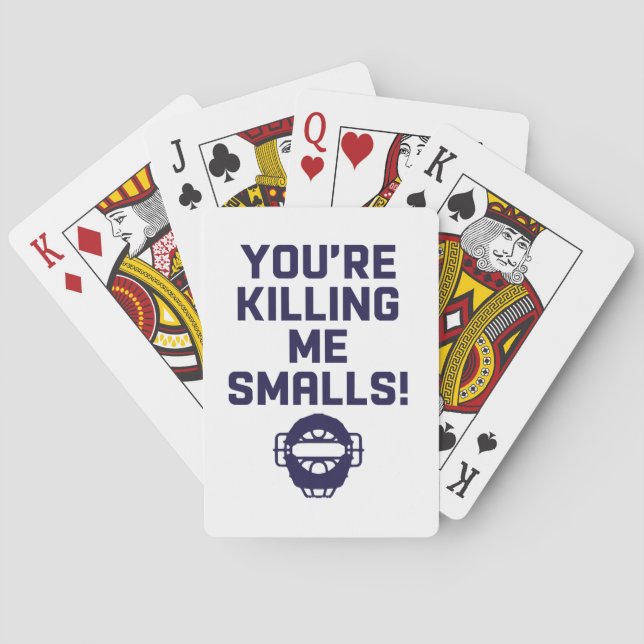 Baraja De Cartas ¡Me estás matando, Smalls!  (Reverso)