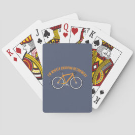 Baraja De Cartas Me estoy disfrutando muchísimo la jubilación Diver