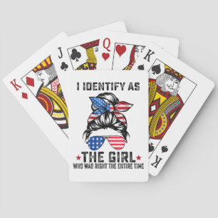 Baraja De Cartas Me Identifico Como El Chica Que Tenía Razón Todo E