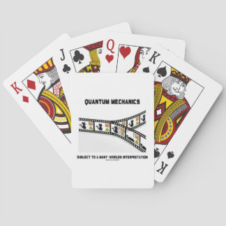 Baraja De Cartas Mecánica cuántica Muchos Mundos Interpretación