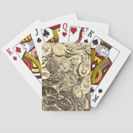 Baraja De Cartas Medallas Católicas Religiosas Santos Familia Santo