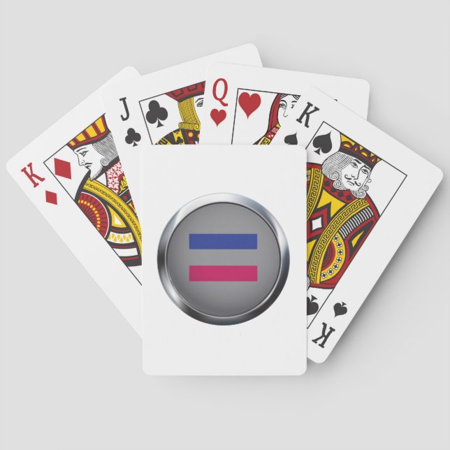 BARAJA DE CARTAS MEDALLÓN ANDRÓGINO (Reverso)