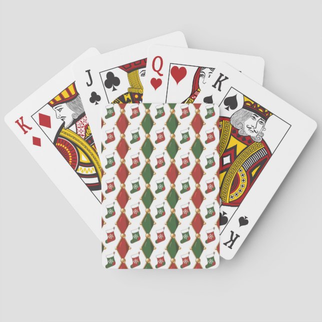 Baraja De Cartas Media de Navidad  (Reverso)