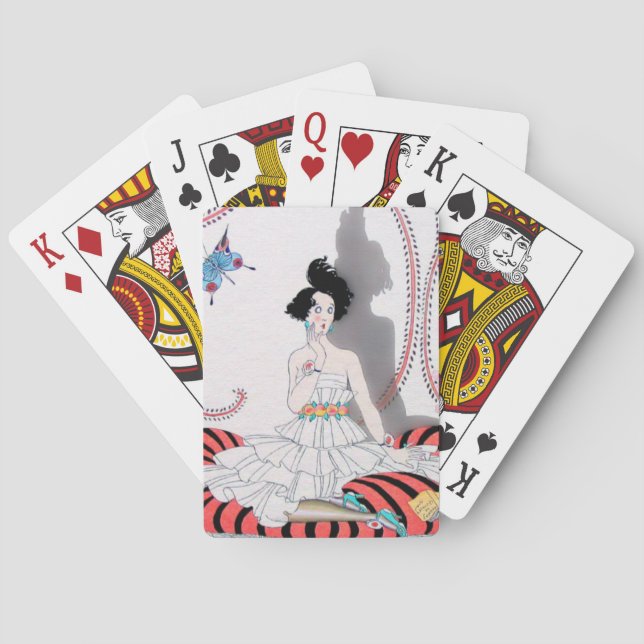 Baraja De Cartas Medianoche o el apartamento de moda (Reverso)