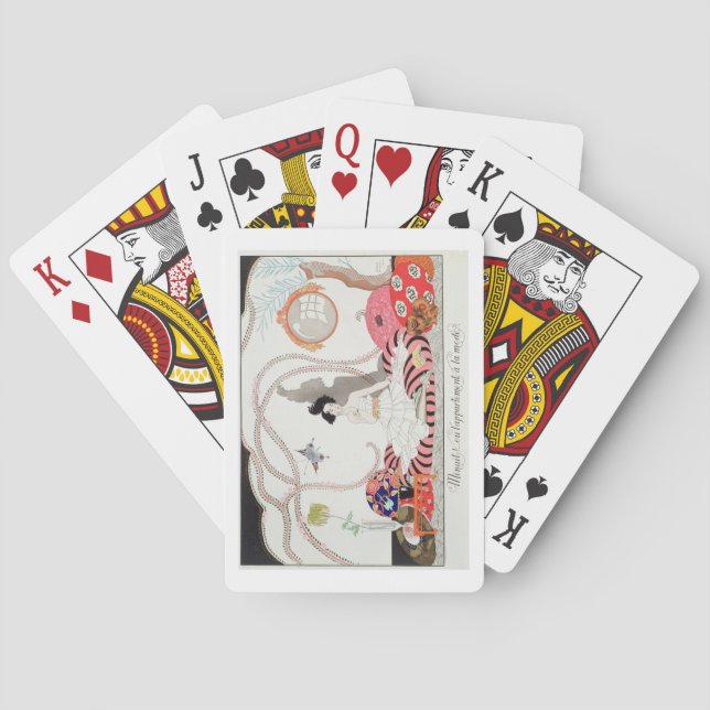 Baraja De Cartas Medianoche! o The Fashionable Apartment, 1920 (poc (Reverso)