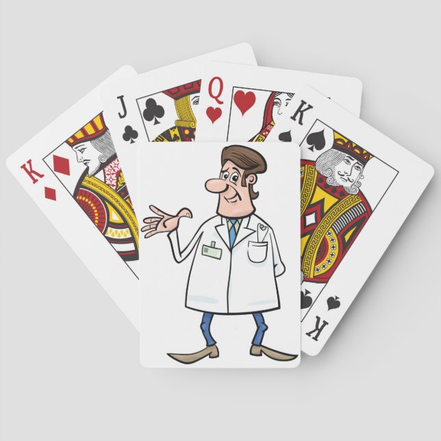 Baraja De Cartas Médico (Reverso)