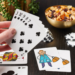 Baraja De Cartas Médico Niño Personaje Médico Infantil