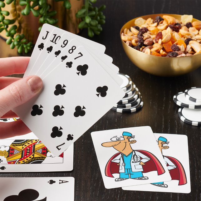 Baraja De Cartas Médico Superhéroe (Subido por el creador)