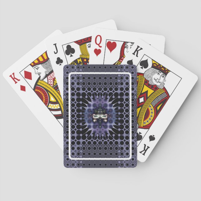 Baraja De Cartas Meditación Púrpura (Reverso)
