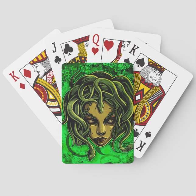 Baraja De Cartas Medusa (Reverso)